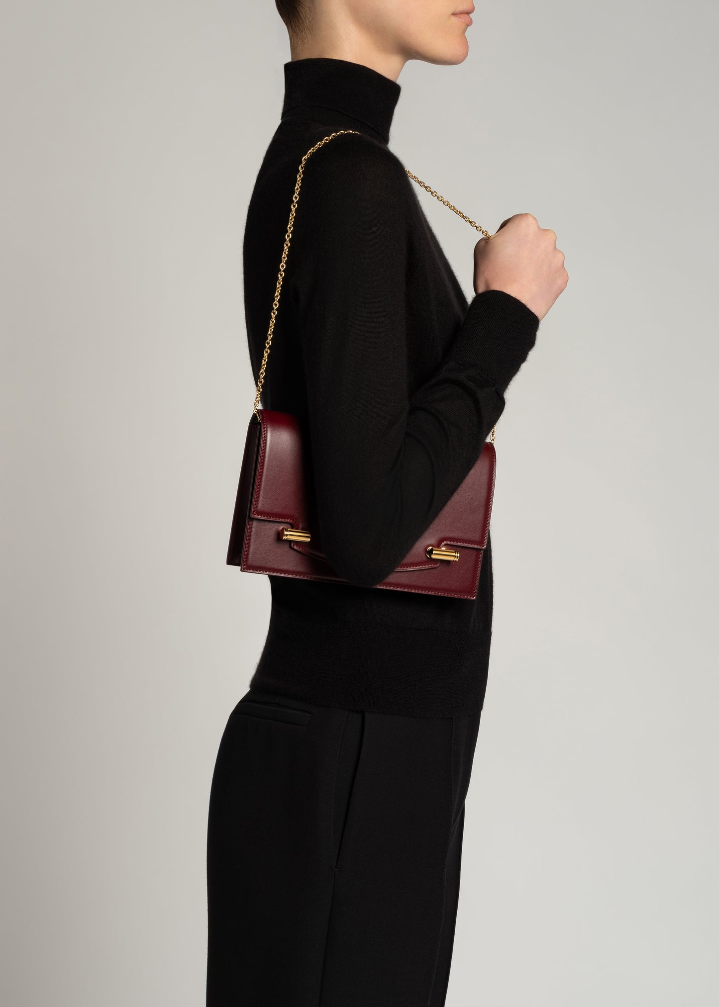 latch clutch BAGS Adam Lippes