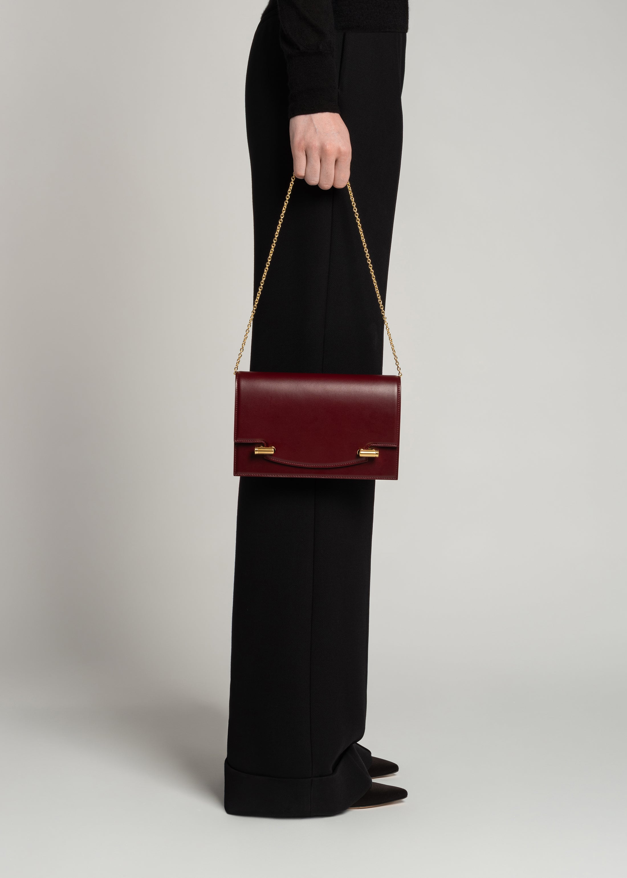 latch clutch BAGS Adam Lippes