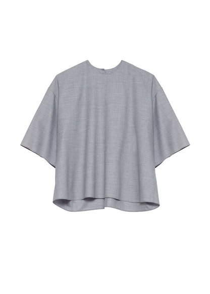 front ghost image of the cashmere oversized t shirt
