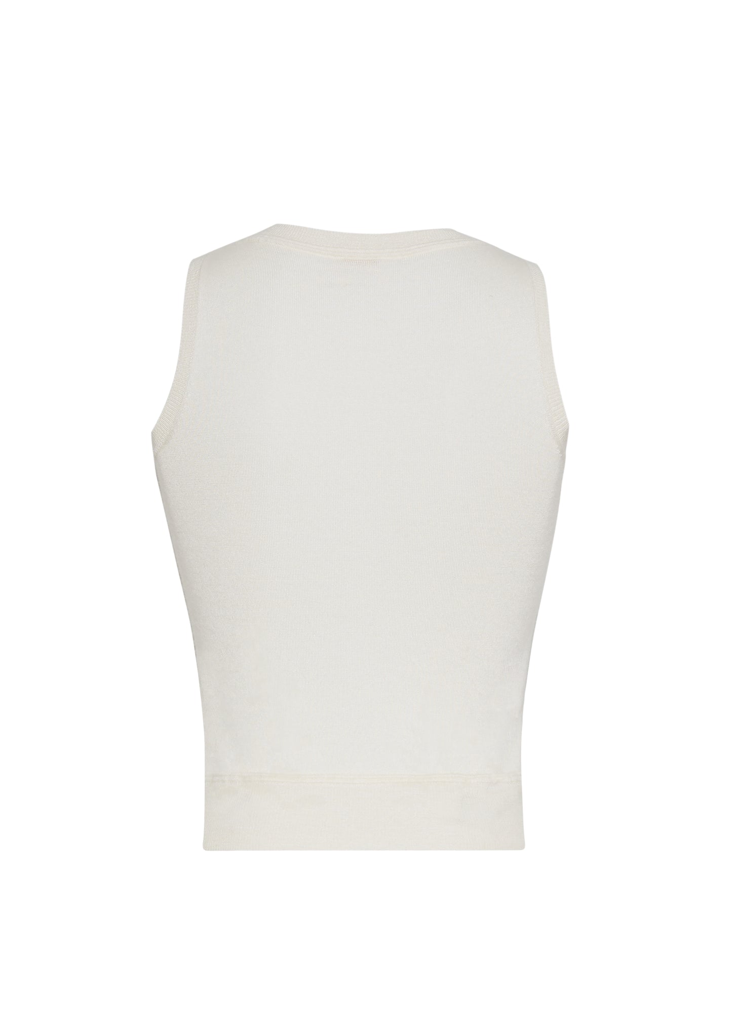 cashmere silk shell
