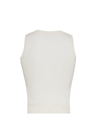 cashmere silk shell