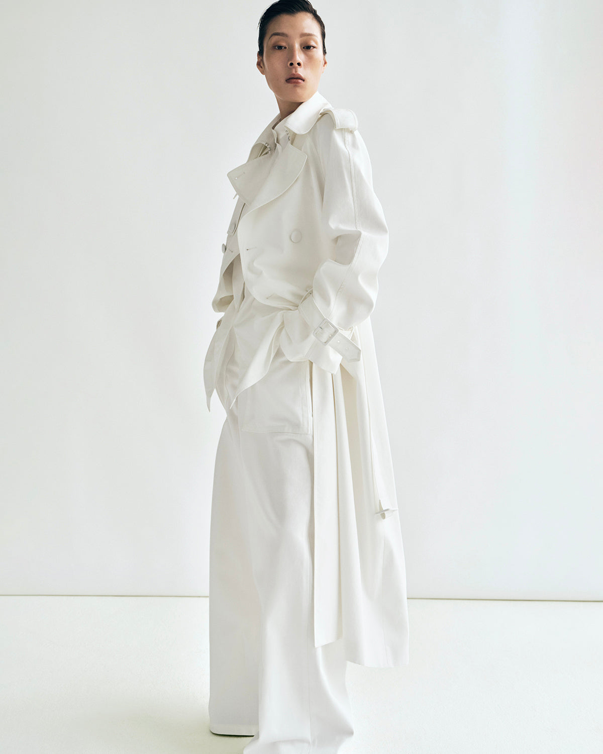 monte trench coat COATS Adam Lippes