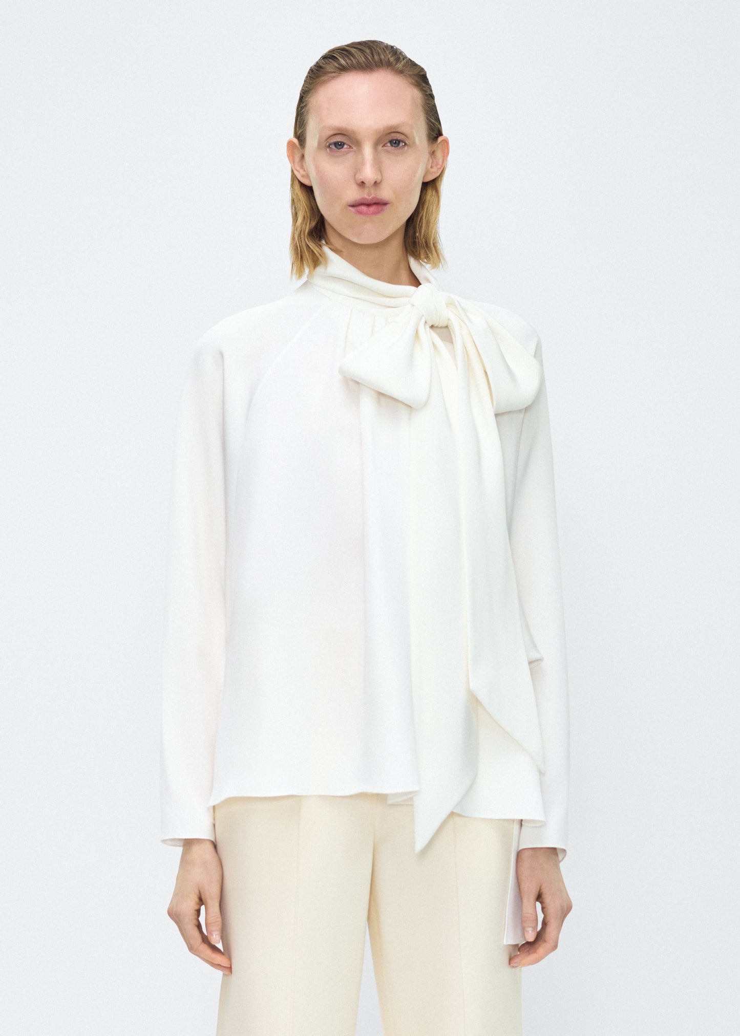 bow blouse