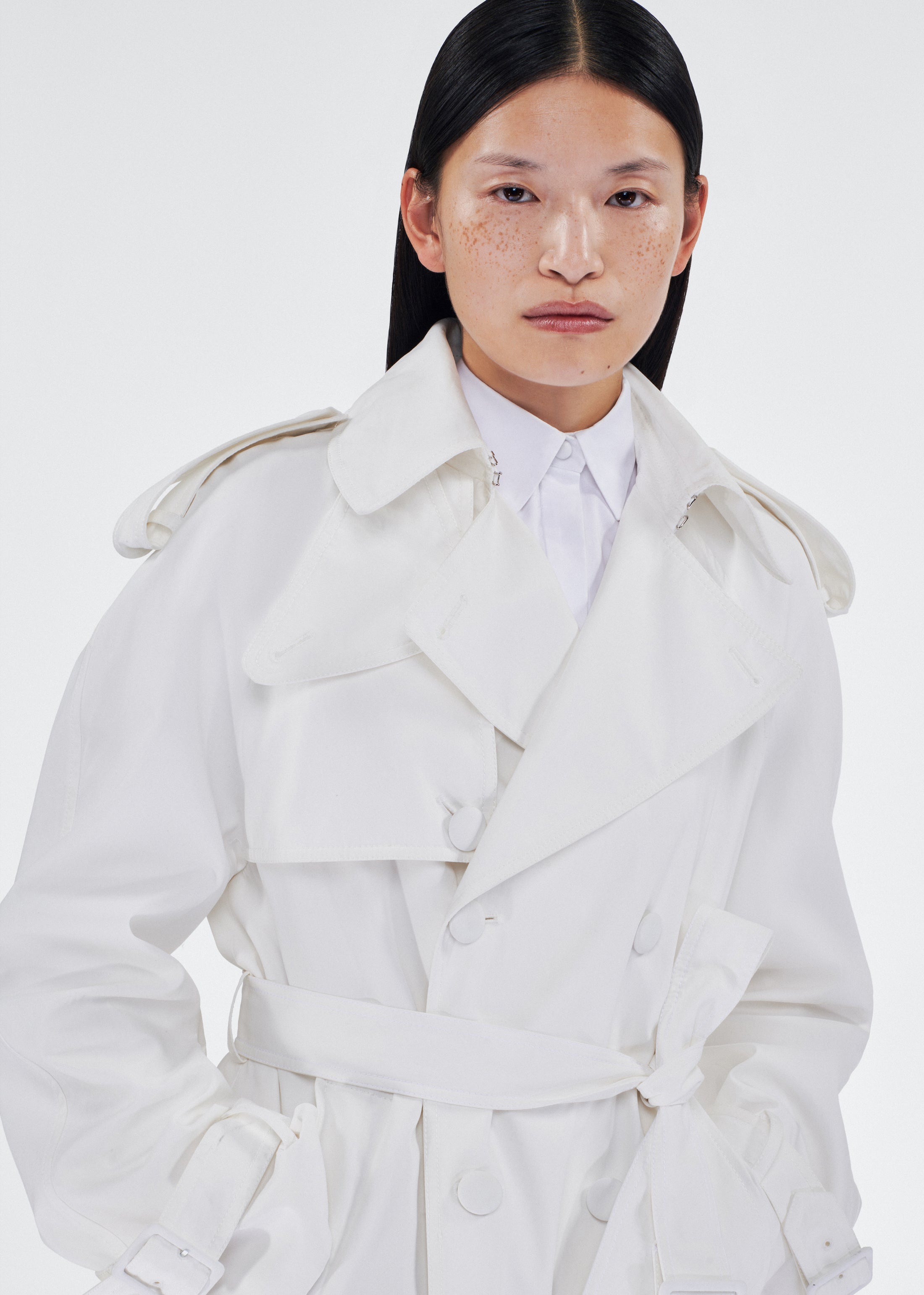 monte trench coat COATS Adam Lippes