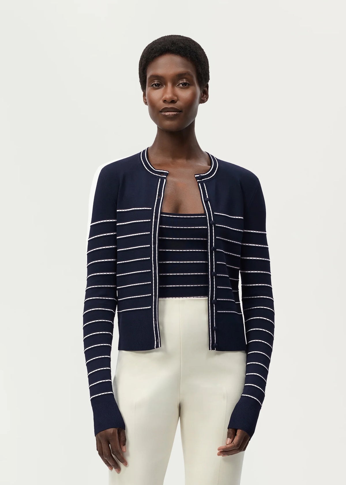 faye cardigan KNITS Adam Lippes