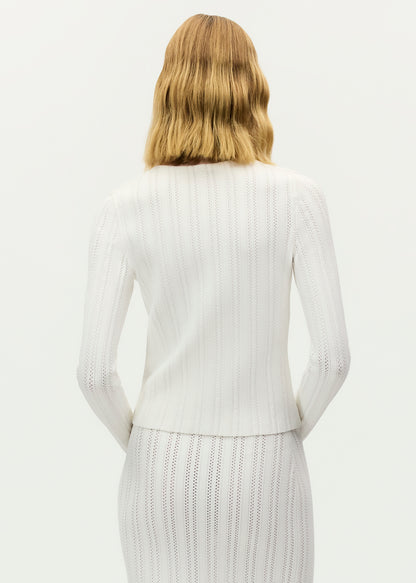 faye cardigan KNITS Adam Lippes