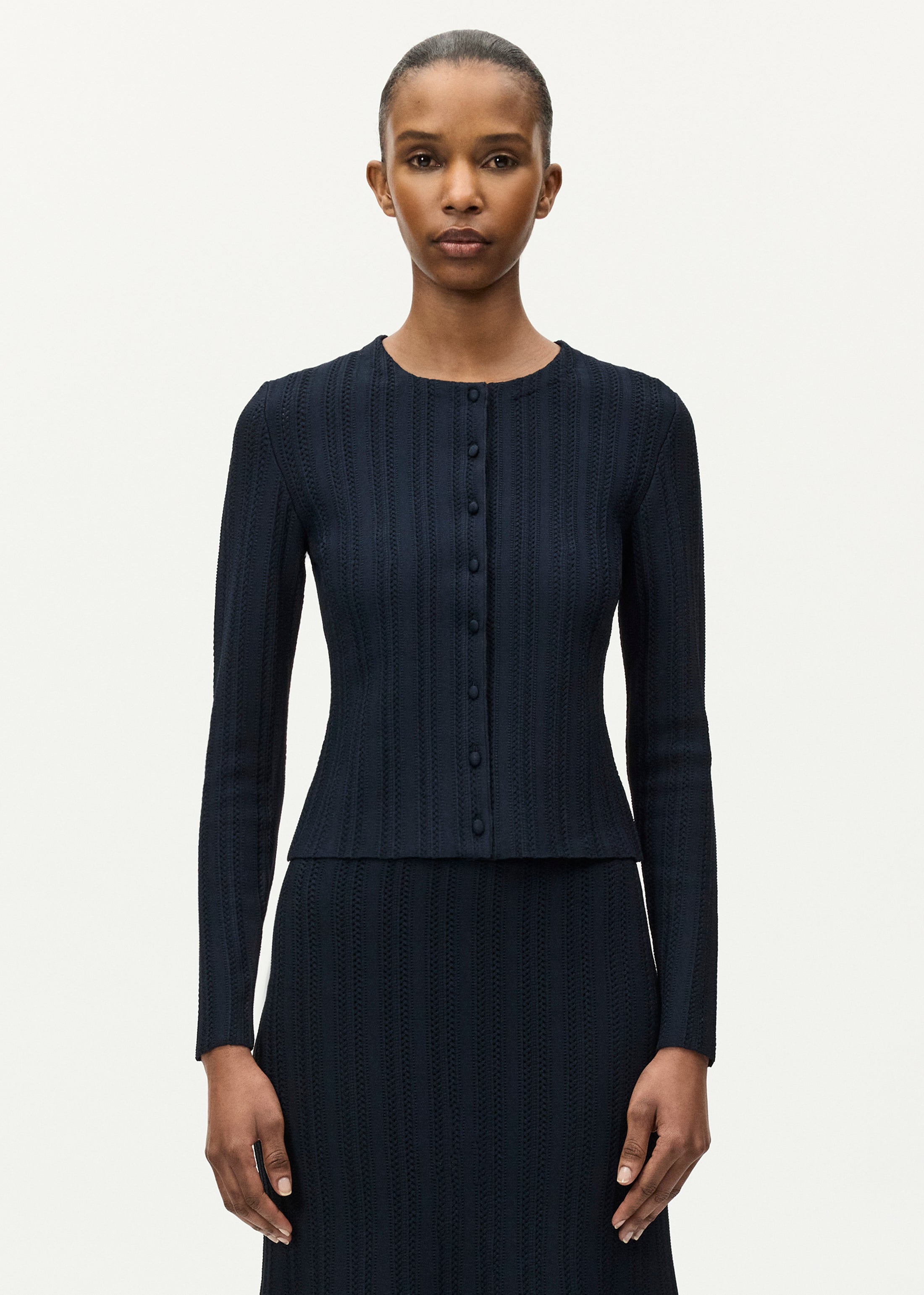 faye cardigan KNITS Adam Lippes