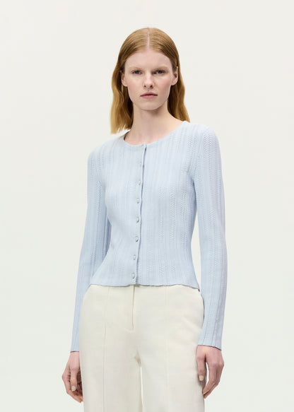 faye cardigan KNITS Adam Lippes