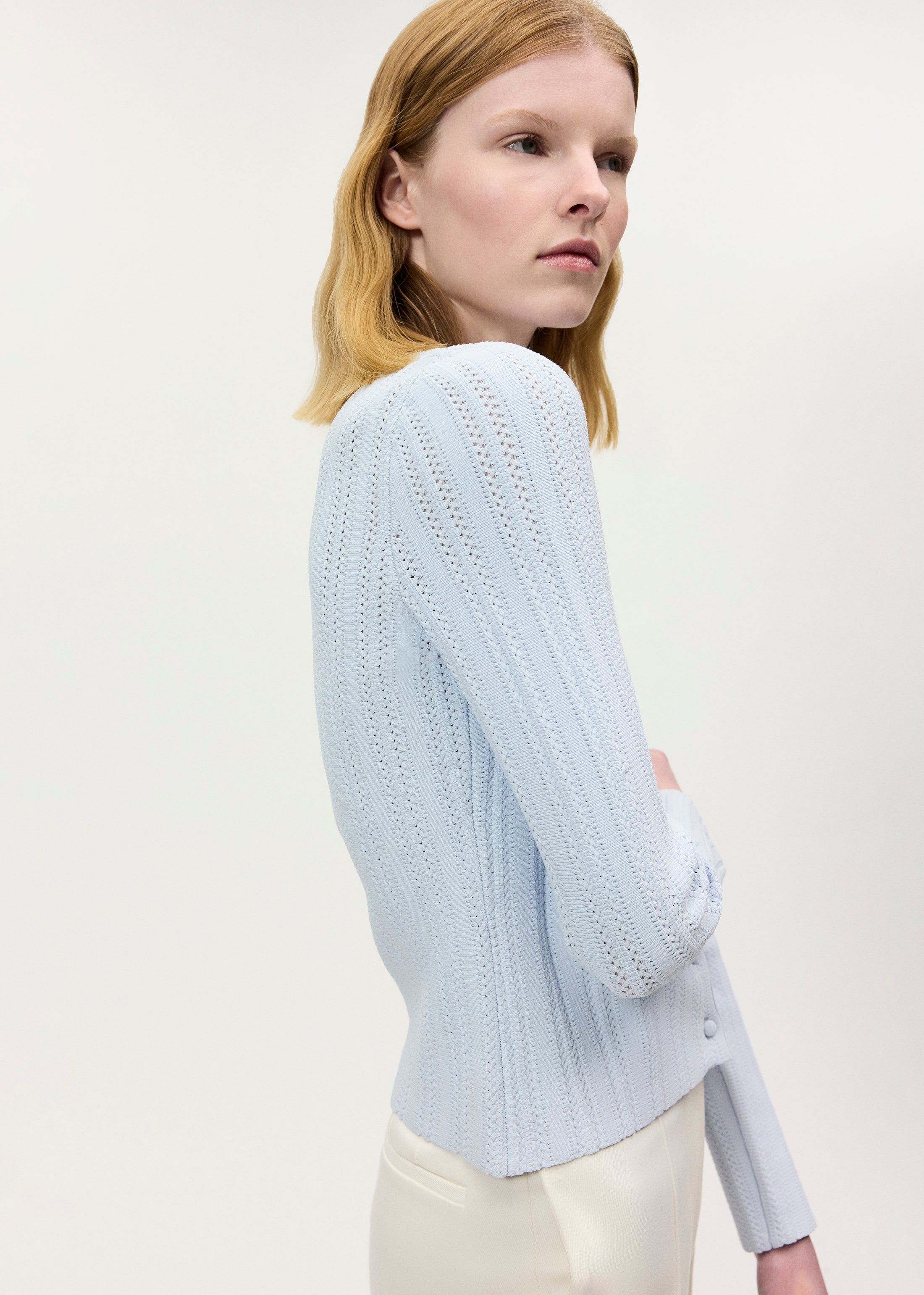 faye cardigan KNITS Adam Lippes